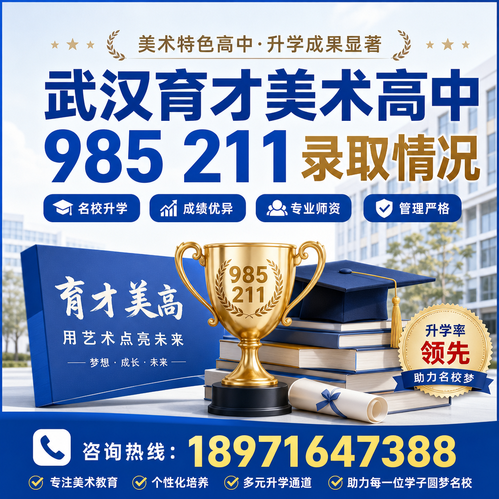 家长如何选择:武汉育才美术高中985211录取情况详解